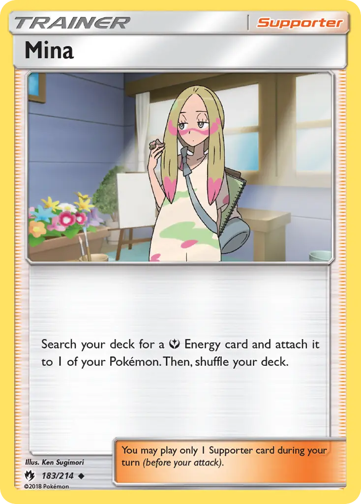 Mina (Lost Thunder) - Pokémon in TCG Land