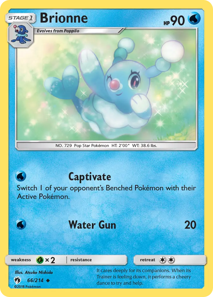 Brionne (Lost Thunder) - Pokémon in TCG Land México