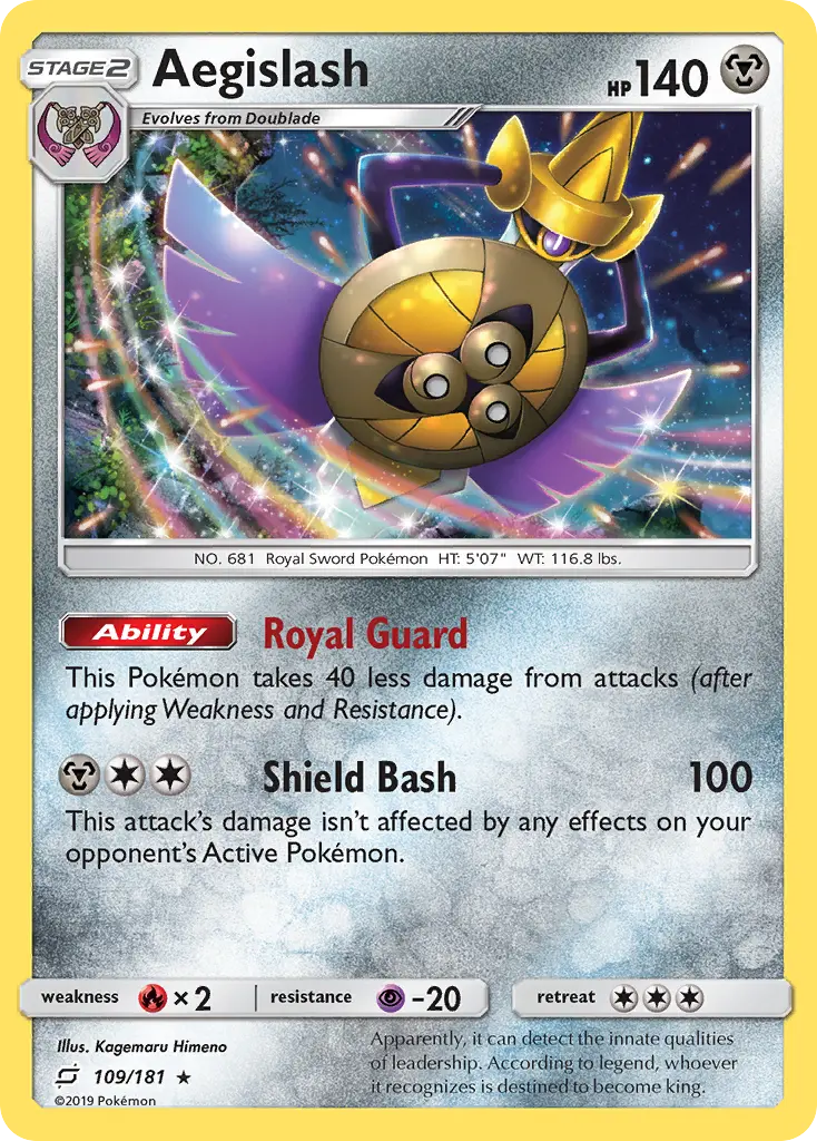 Aegislash (Team Up) - Pokémon in TCG Land México