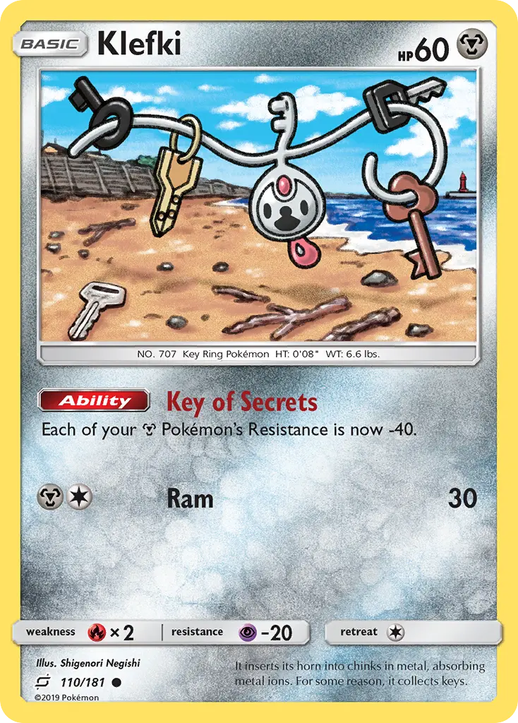 Klefki (Team Up) - Pokémon in TCG Land México