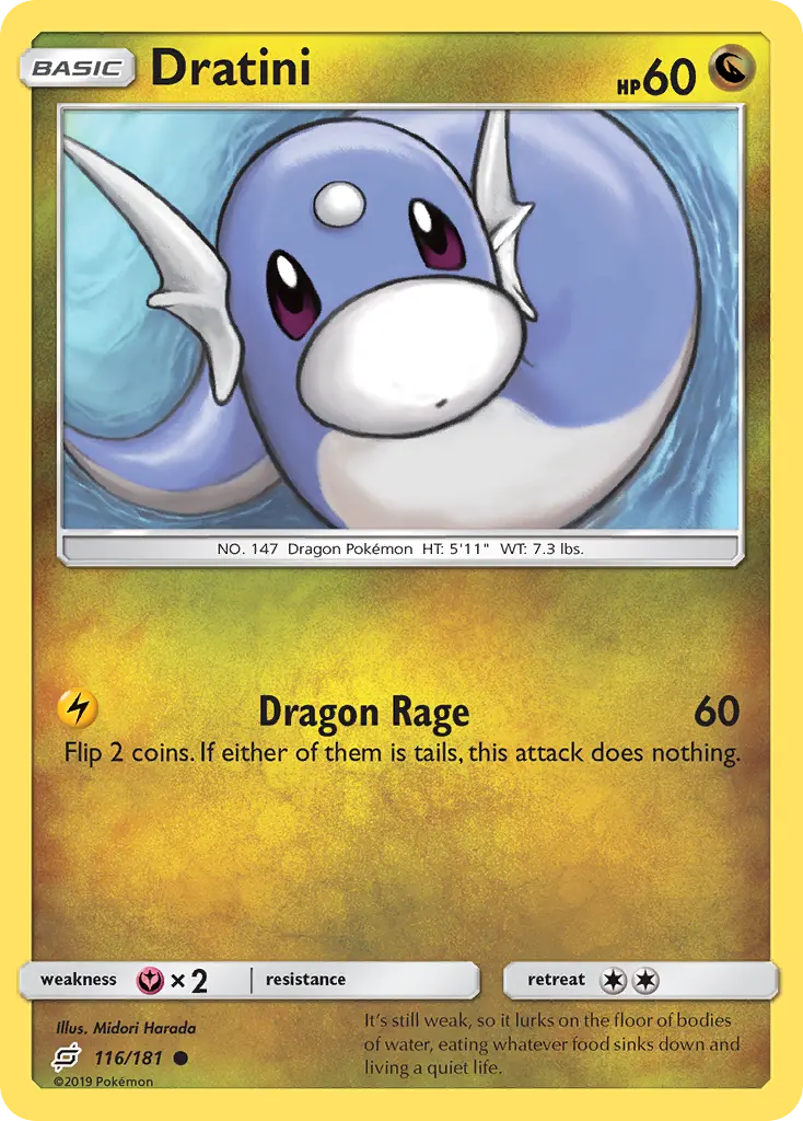 Dratini (Team Up) - Pokémon in TCG Land México