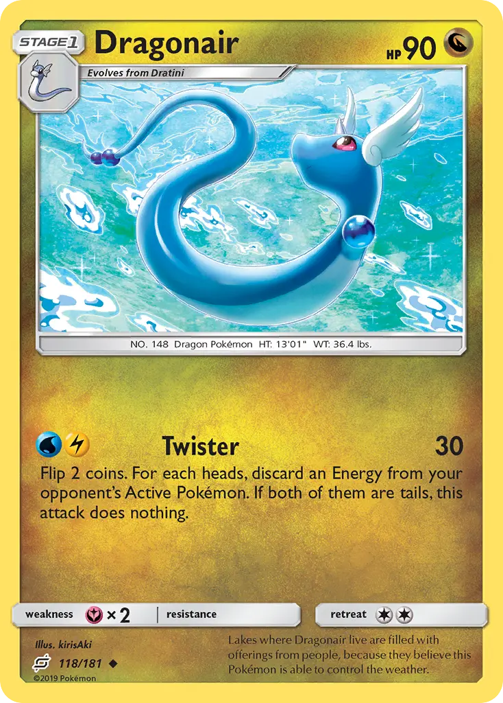 Dragonair (Team Up) - Pokémon in TCG Land México