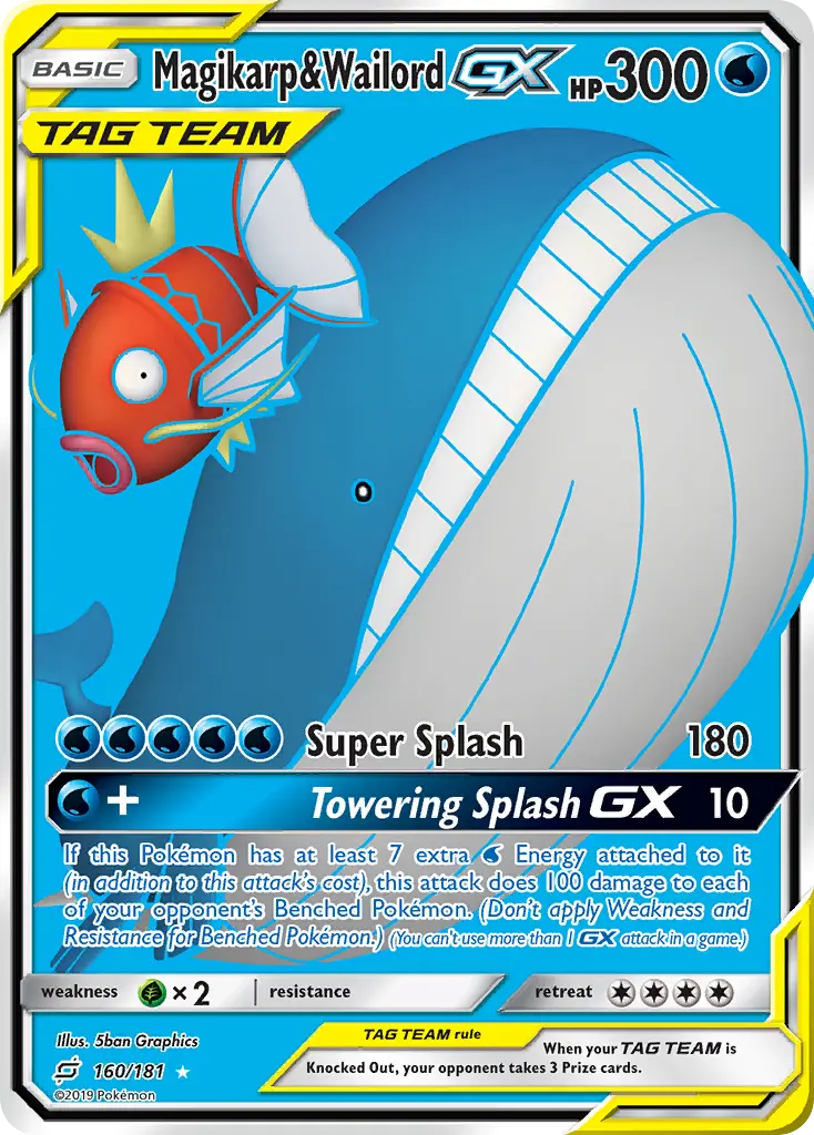 Magikarp & Wailord-GX (Team Up) - Pokémon in TCG Land