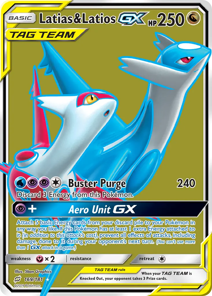 Latias & Latios-GX (Team Up) - Pokémon in TCG Land