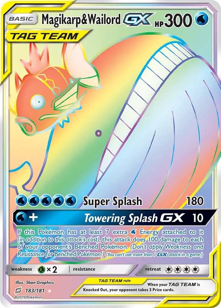 Magikarp & Wailord-GX (Team Up) - Pokémon in TCG Land