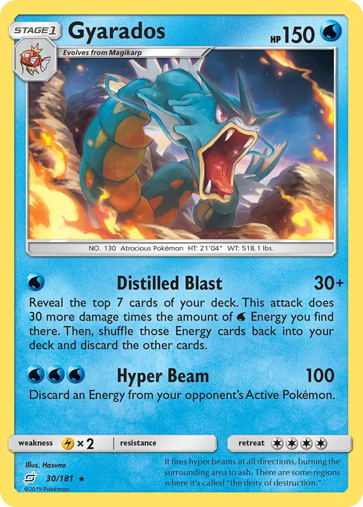 Gyarados (Team Up) - Pokémon in TCG Land México