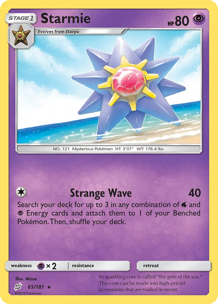 Starmie (Team Up) - Pokémon in TCG Land México
