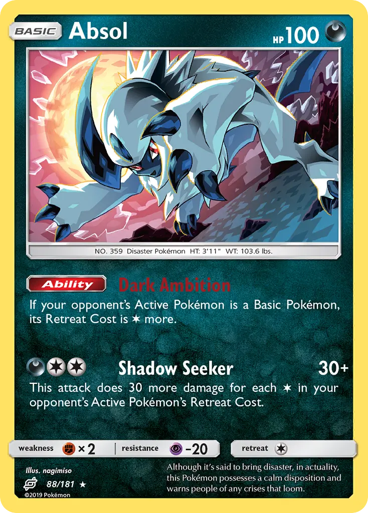 Absol (Team Up) - Pokémon in TCG Land México
