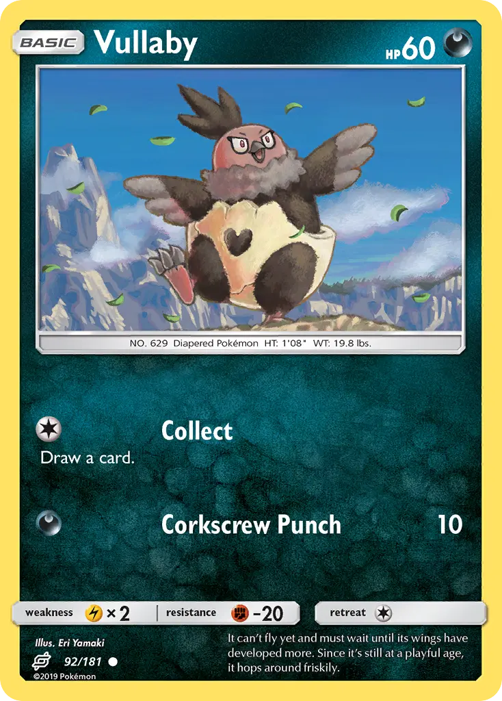 Vullaby (Team Up) - Pokémon in TCG Land México
