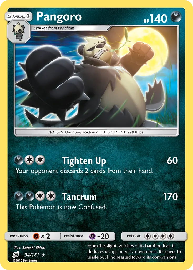Pangoro (Team Up) - Pokémon in TCG Land México
