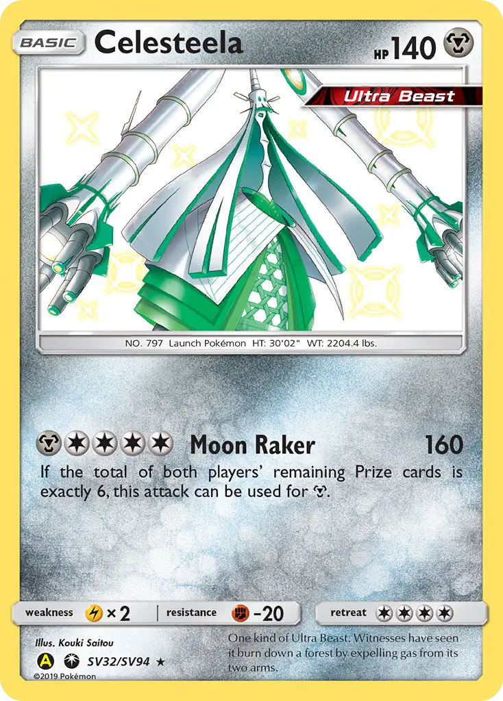 Celesteela (Hidden Fates Shiny Vault) - Pokémon in TCG Land México