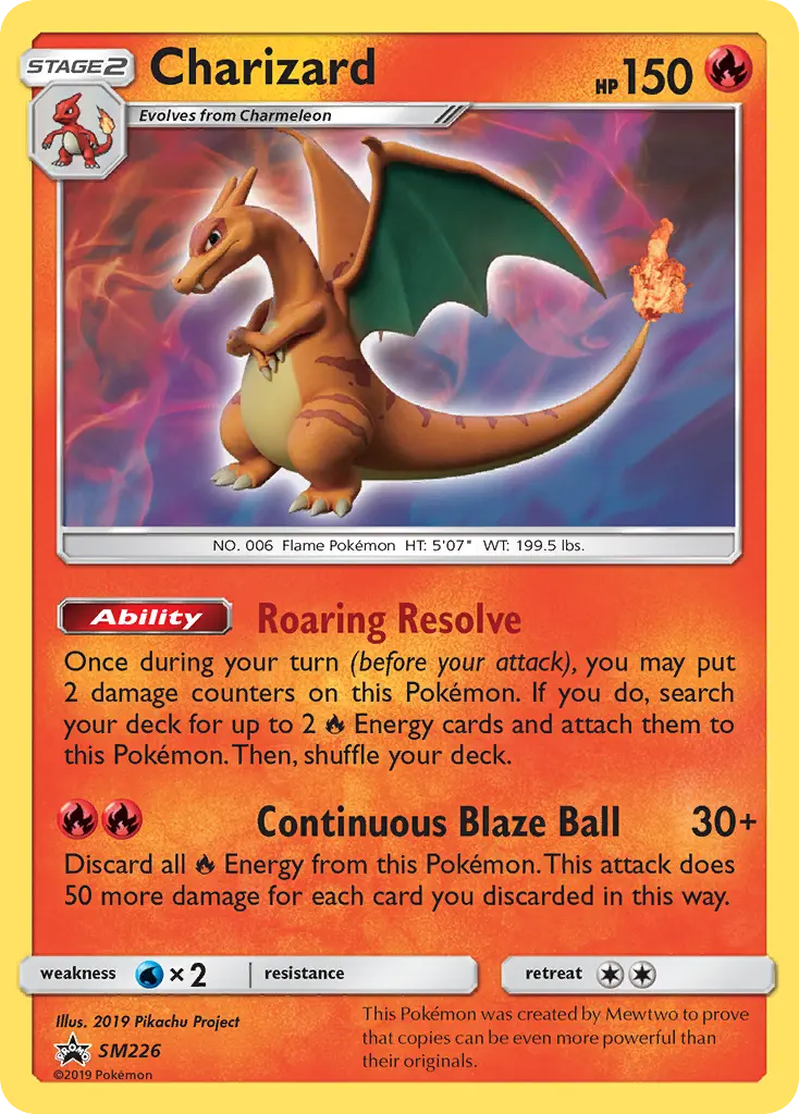 Charizard (SM Black Star Promos) - Pokémon in TCG Land México