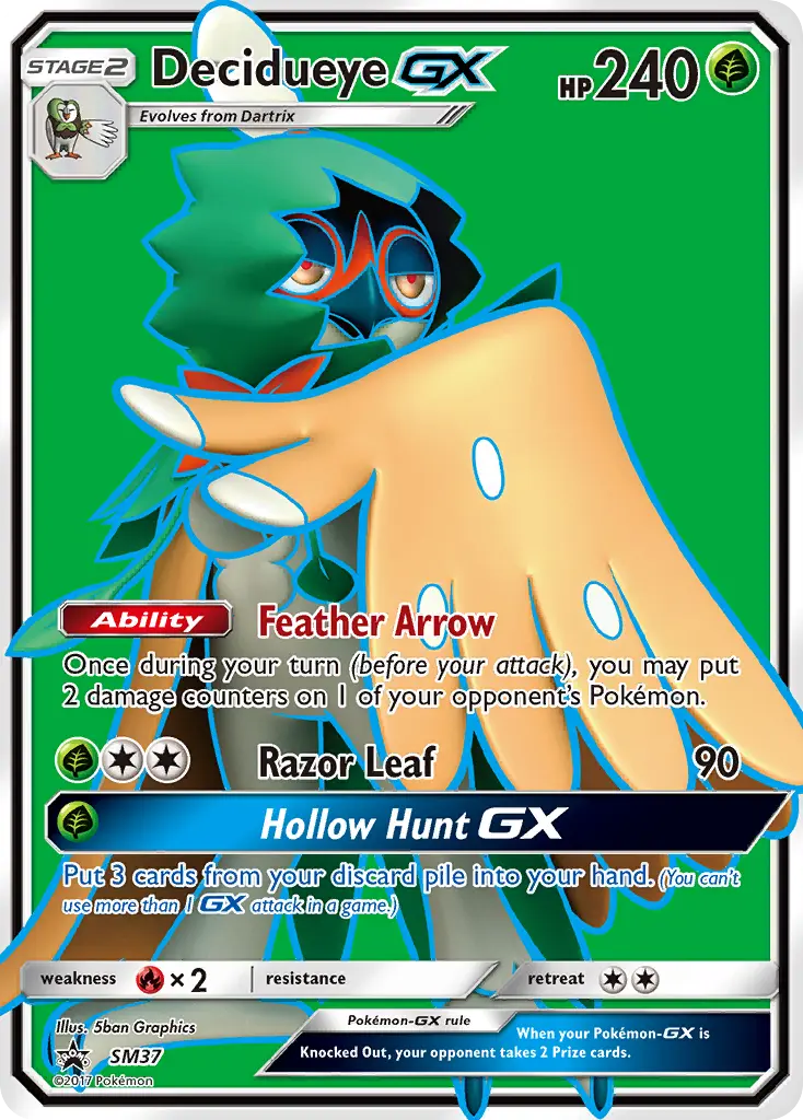 Decidueye-GX (SM Black Star Promos) - Pokémon in TCG Land México