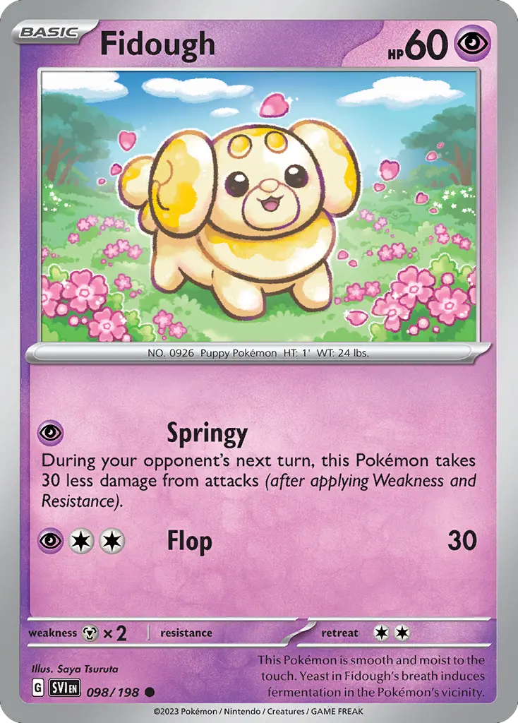 Fidough (Scarlet & Violet) - Pokémon in TCG Land