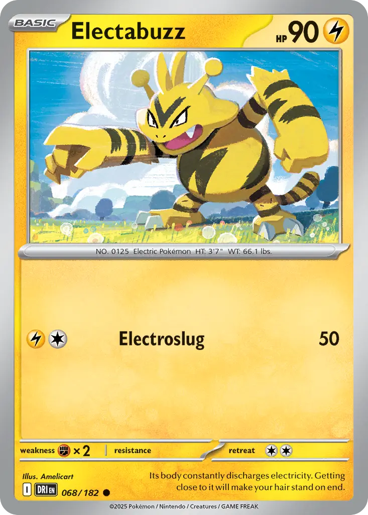 Electabuzz (Destined Rivals) - Pokémon in TCG Land