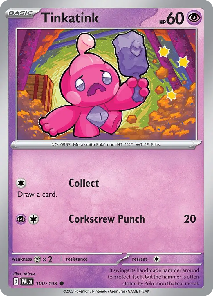 Tinkatink (Paldea Evolved) - Pokémon in TCG Land