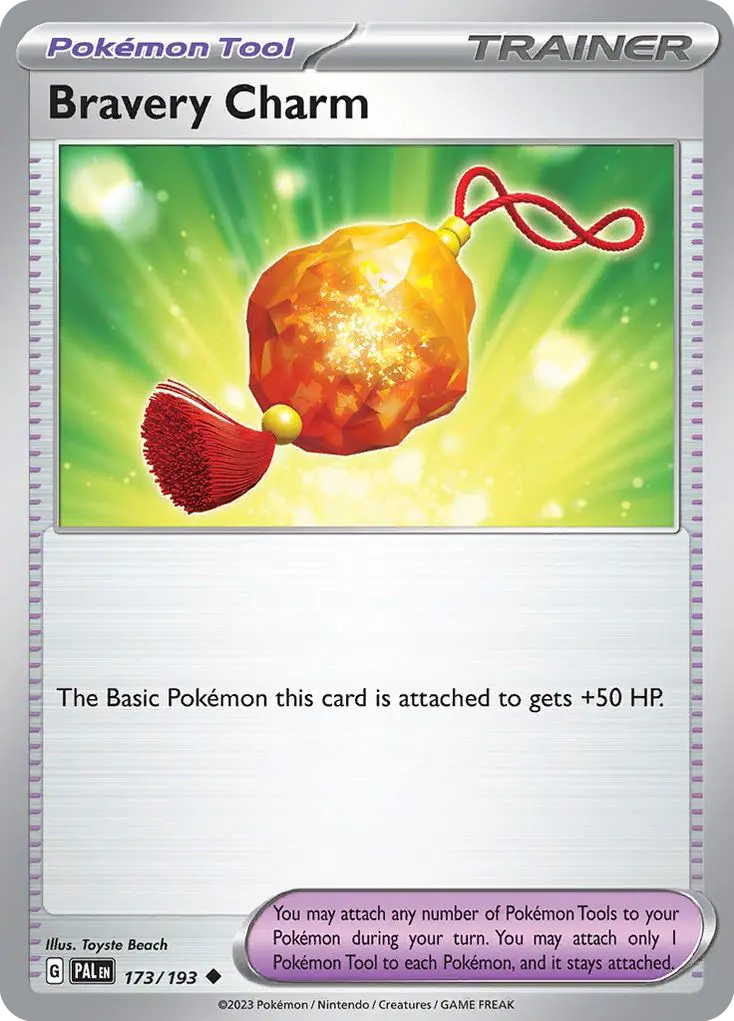 Bravery Charm (Paldea Evolved) - Pokémon in TCG Land