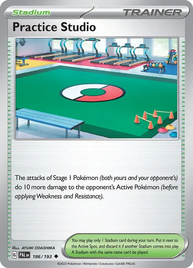 Practice Studio (Paldea Evolved) - Pokémon in TCG Land México