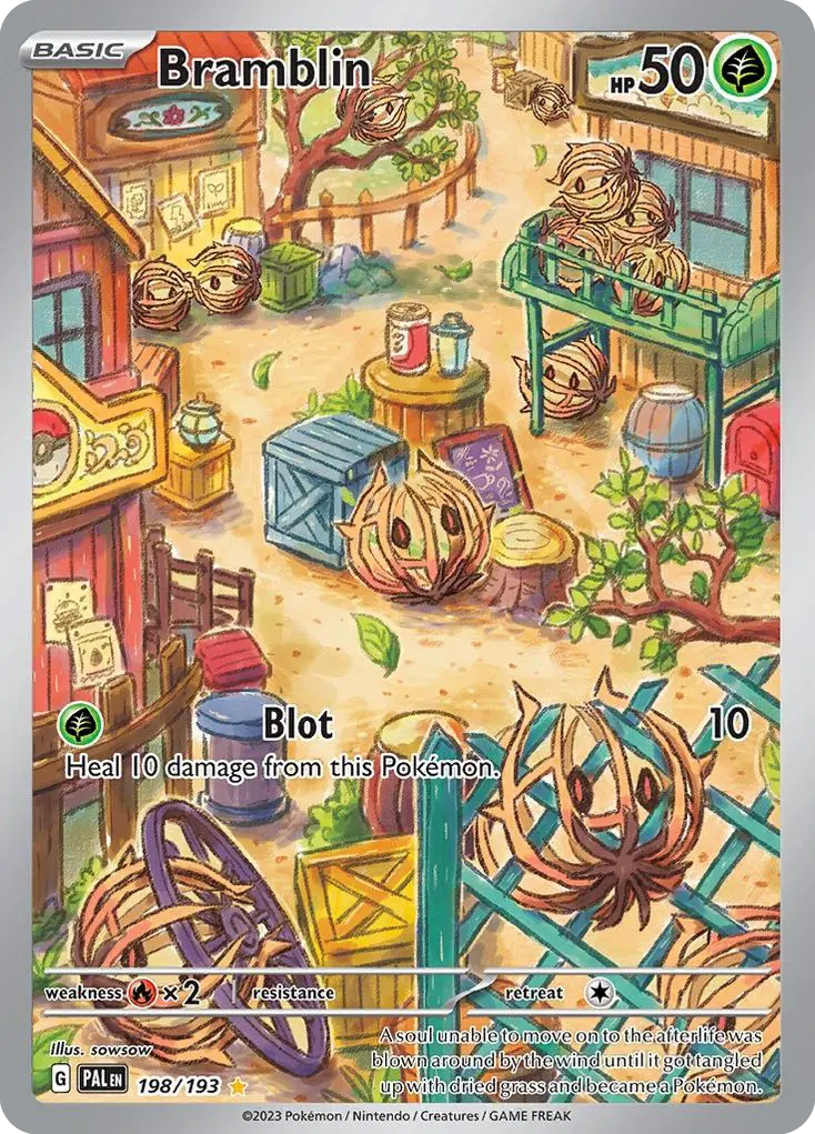 Bramblin (Paldea Evolved) - Pokémon in TCG Land