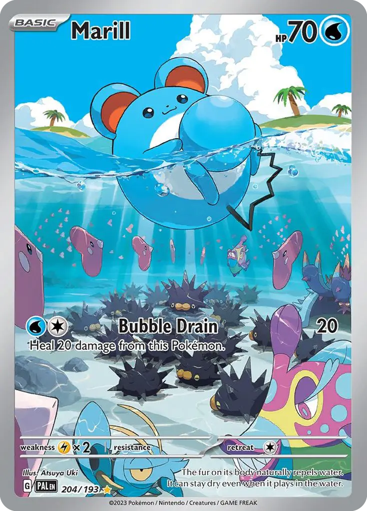 Marill (Paldea Evolved) - Pokémon in TCG Land