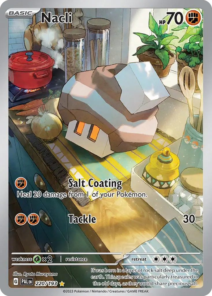 Nacli (Paldea Evolved) - Pokémon in TCG Land
