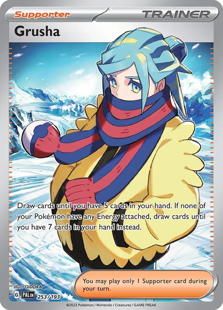 Grusha (Paldea Evolved) - Pokémon in TCG Land México