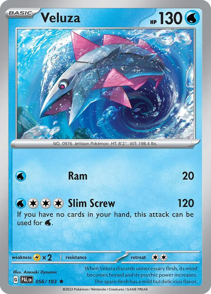 Veluza (Paldea Evolved) - Pokémon in TCG Land
