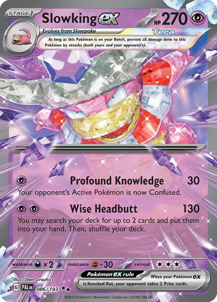 Slowking ex (Paldea Evolved) - Pokémon in TCG Land México