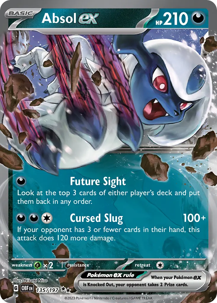 Absol ex (Obsidian Flames) - Pokémon in TCG Land México