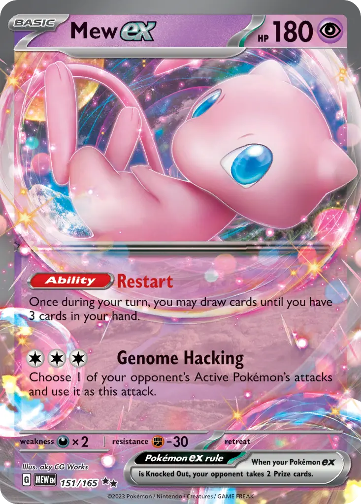 Mew ex (151) - Pokémon in TCG Land México