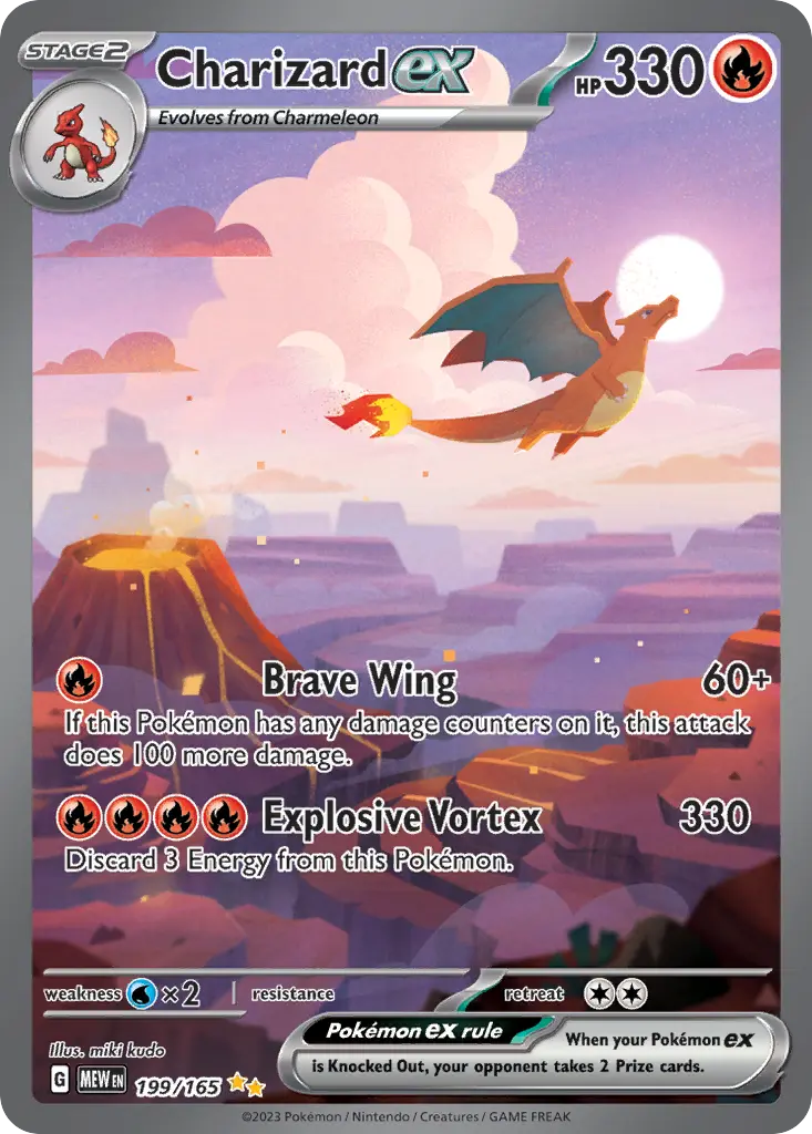 Charizard ex (151) - Pokémon in TCG Land