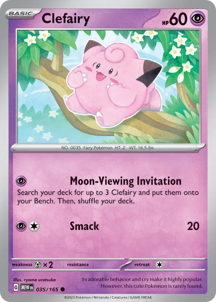 Clefairy (151) - Pokémon in TCG Land México