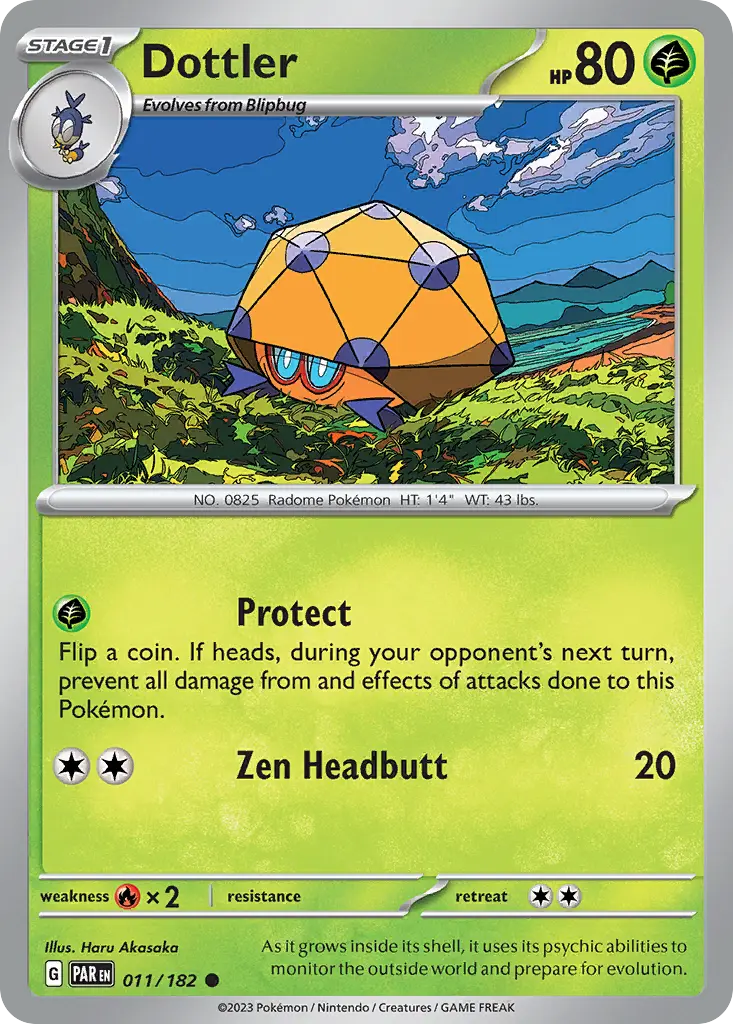 Dottler (Paradox Rift) - Pokémon in TCG Land