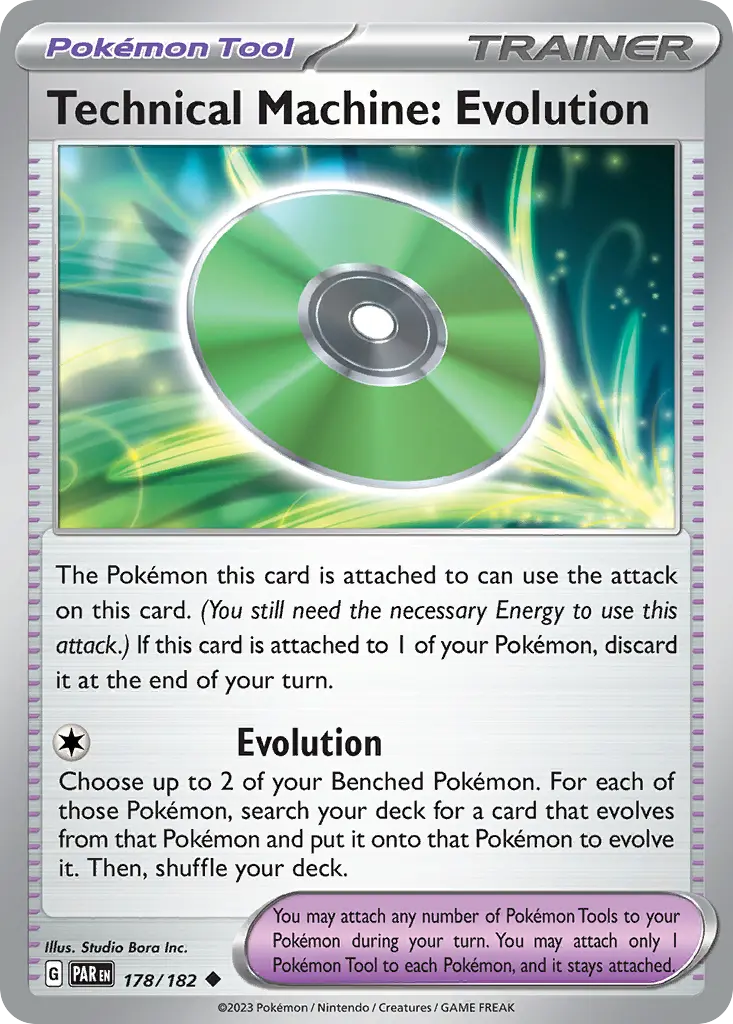 Technical Machine: Evolution (Paradox Rift) - Pokémon in TCG Land