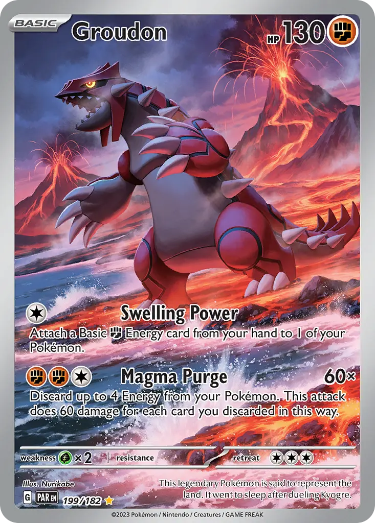 Groudon (Paradox Rift) - Pokémon in TCG Land México