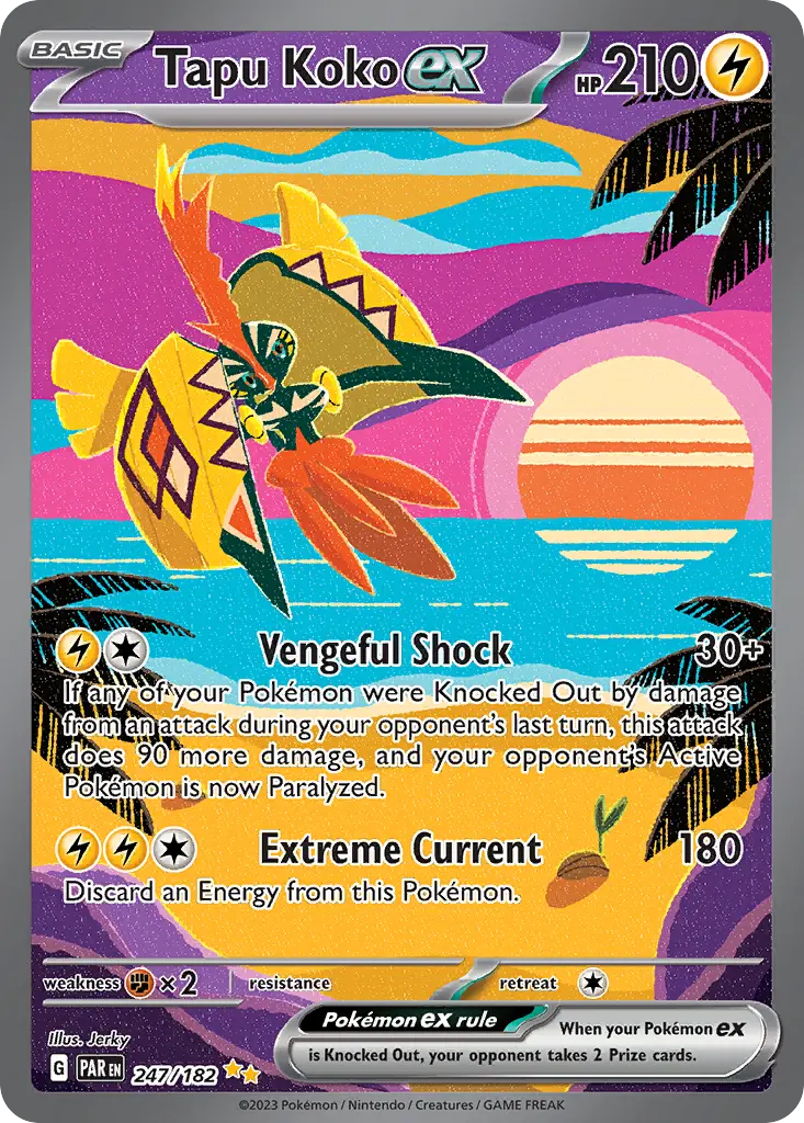 Tapu Koko ex (Paradox Rift) - Pokémon in TCG Land