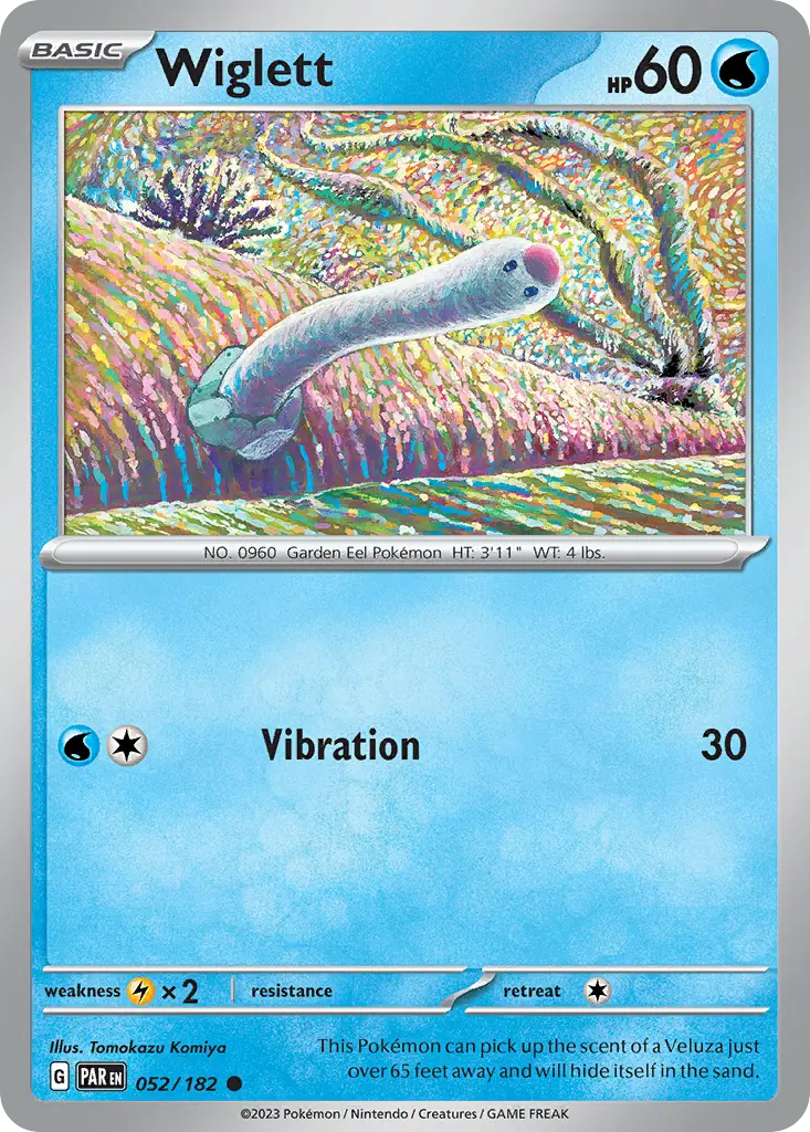 Wiglett (Paradox Rift) - Pokémon in TCG Land México