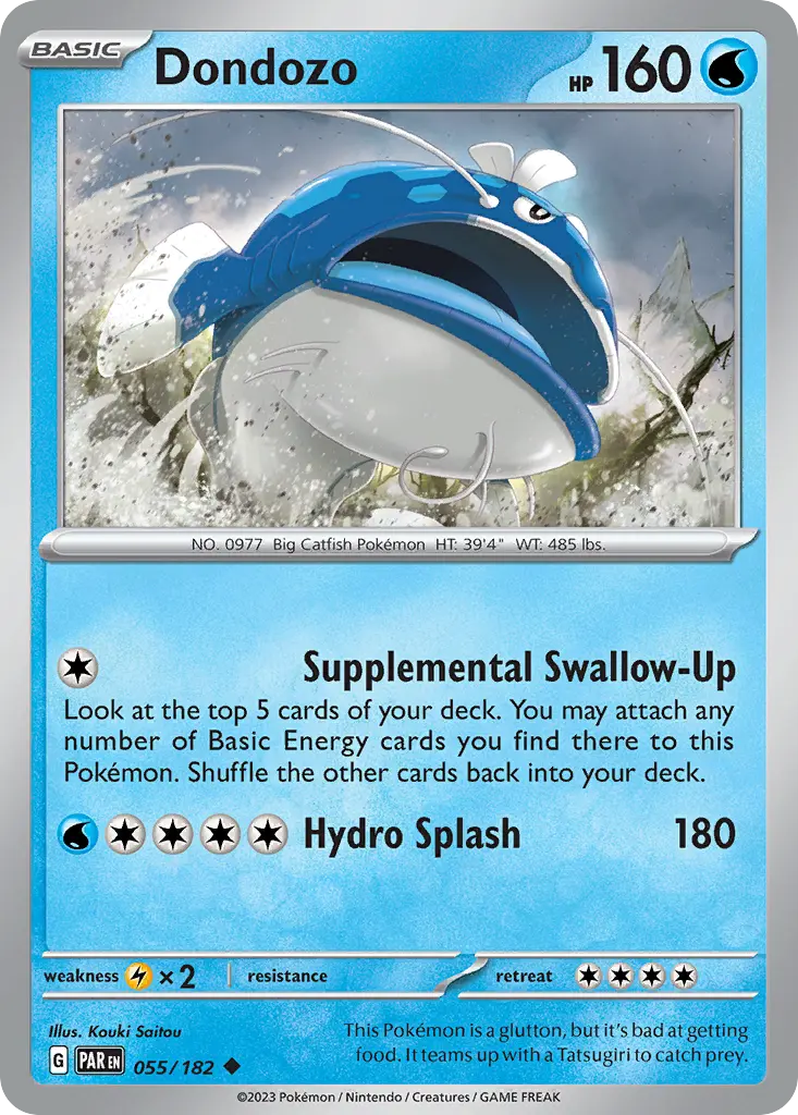 Dondozo (Paradox Rift) - Pokémon in TCG Land México
