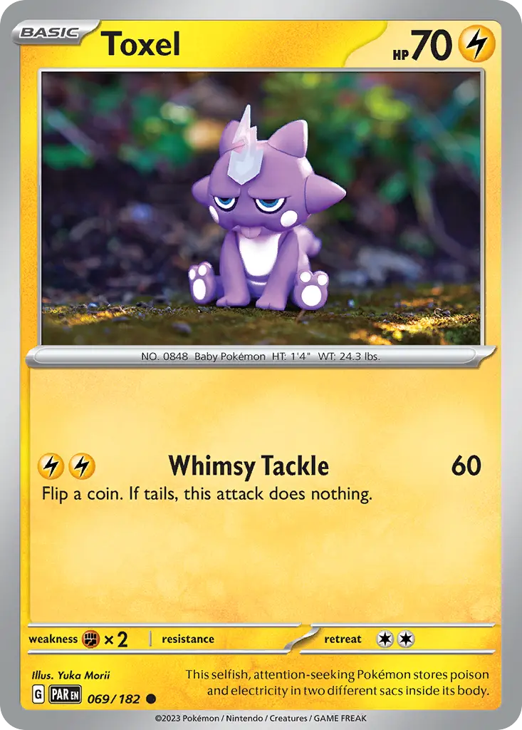 Toxel (Paradox Rift) - Pokémon in TCG Land México