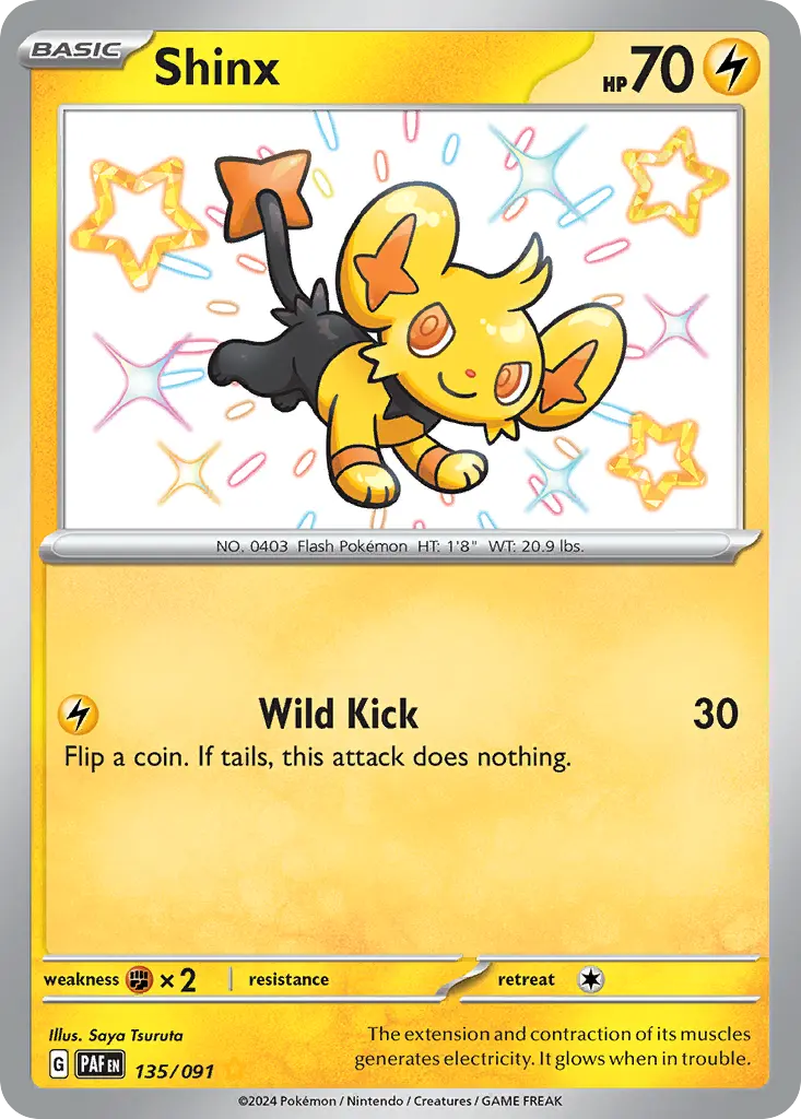 Shinx (Paldean Fates) - Pokémon in TCG Land