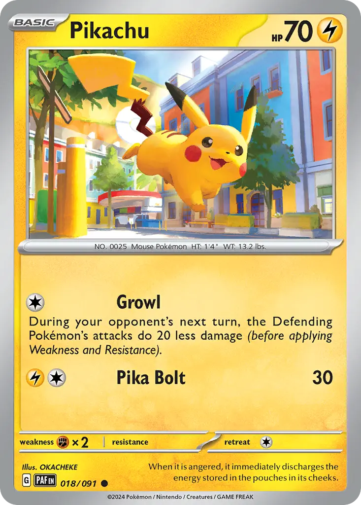 Pikachu (Paldean Fates) - Pokémon in TCG Land México