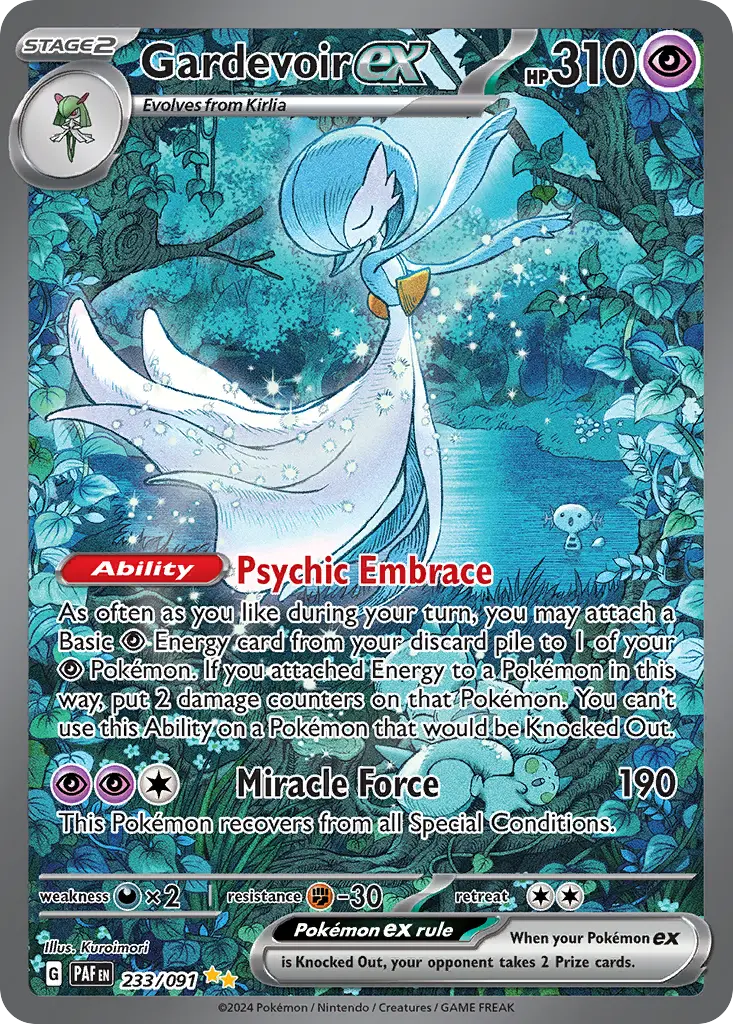 Gardevoir ex (Paldean Fates) - Pokémon in TCG Land