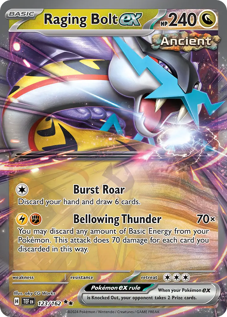 Raging Bolt ex (Temporal Forces) - Pokémon in TCG Land