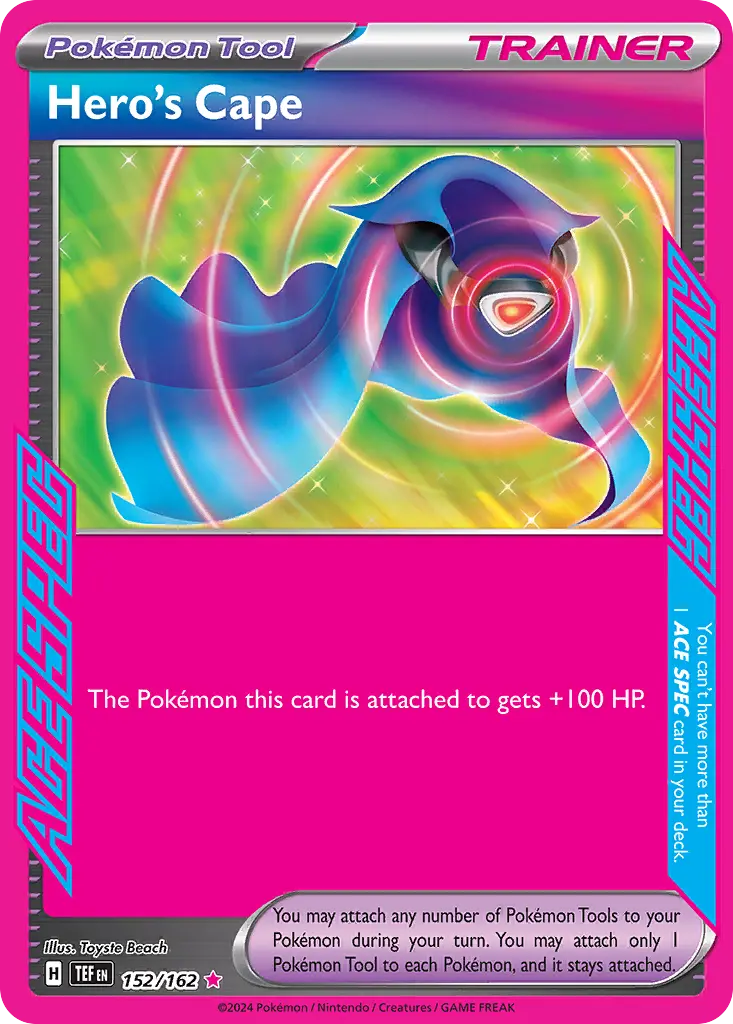 Hero's Cape (Temporal Forces) - Pokémon in TCG Land
