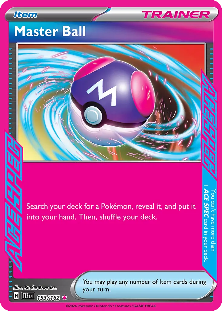 Master Ball (Temporal Forces) - Pokémon in TCG Land México