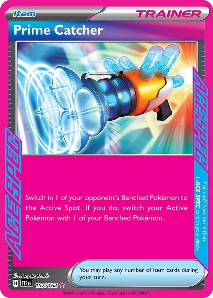 Prime Catcher (Temporal Forces) - Pokémon in TCG Land
