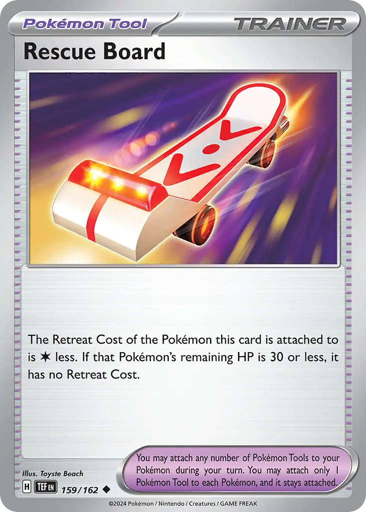 Rescue Board (Temporal Forces) - Pokémon in TCG Land