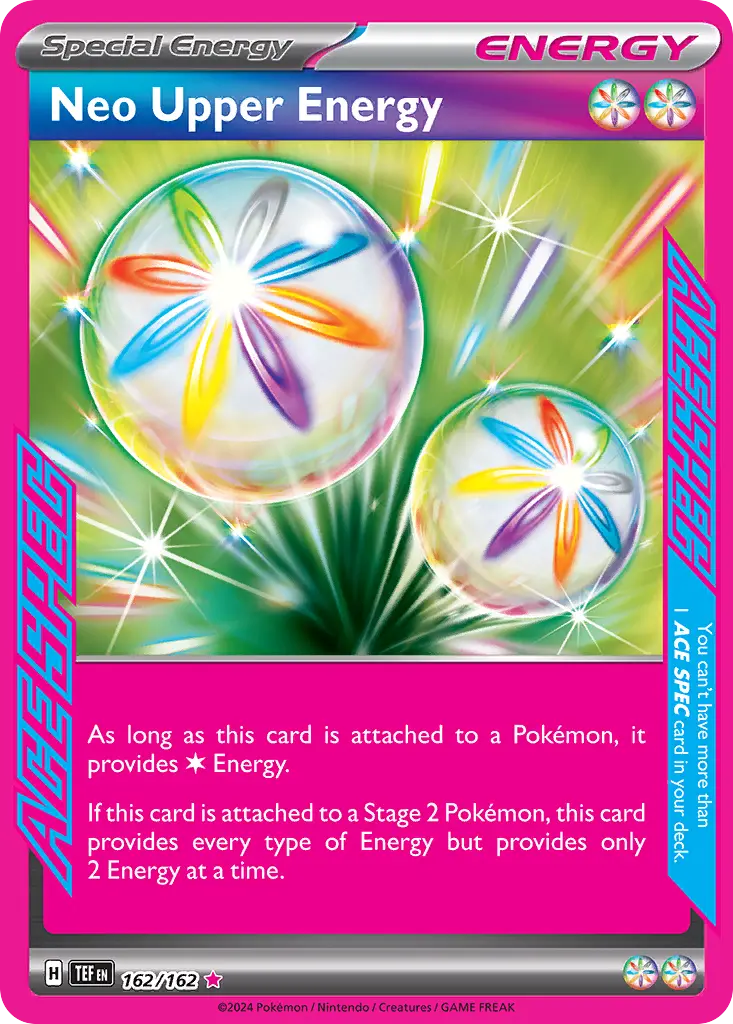 Neo Upper Energy (Temporal Forces) - Pokémon in TCG Land México