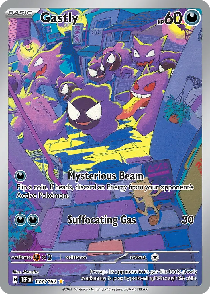Gastly (Temporal Forces) - Pokémon in TCG Land