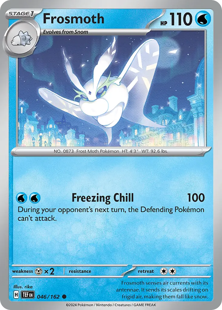 Frosmoth (Temporal Forces) - Pokémon in TCG Land
